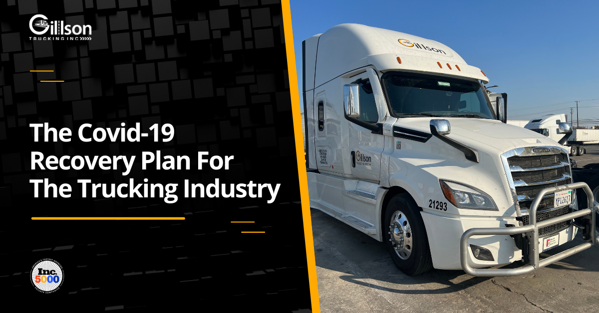 Covid-19 recovery plan for the trucking